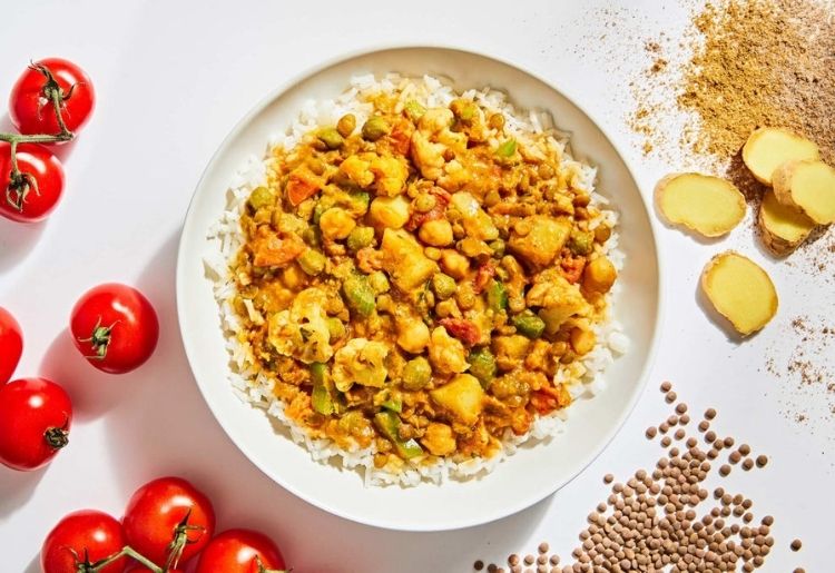  Freshly Meal - Indian-Spiced Chickpea Curry Bowl
